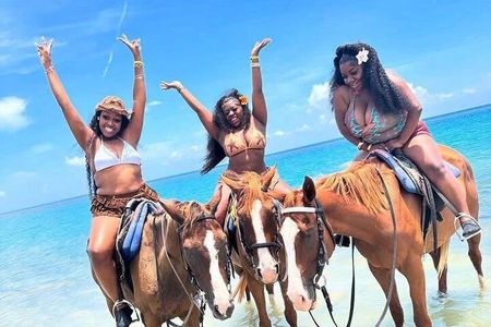 Montego bay horseback ride and swimming Adventure