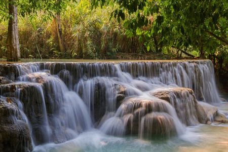 Luang Prabang Kuang Si Waterfall and Local l Craft Private Tour