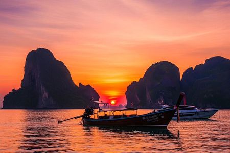 Best of Krabi 7 Islands Sunset Tour Speedboat/Long Tail Boat 