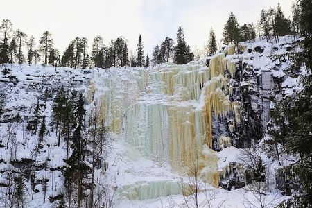Korouoma Frozen Waterfalls - A Fairy Loop Hike