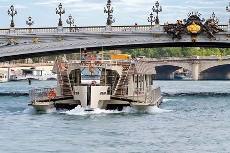 Seine River 1-Hour Sightseeing Cruise from Eiffel Tower 