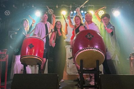 Kyoto: Japanese Taiko Drum Workshop in Gion