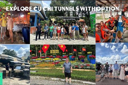 Adventure Cu Chi Tunnels ( Option + City Tour/Mekong ) 