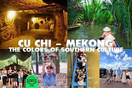 Adventure Cu Chi Tunnels and Mekong Delta Tour From HCM