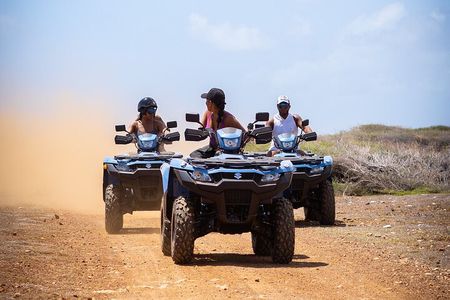  Curaçao ATV Westpoint beach hopping & off-road adventure