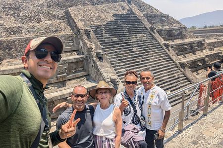 Private full tour to Teotihuacan and Basilica at your own pace