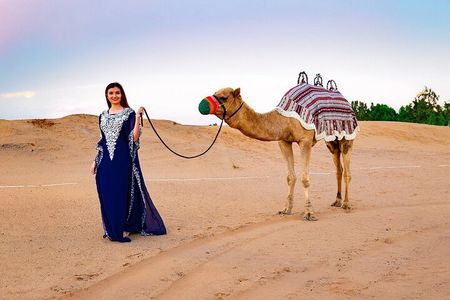 Dubai Red Dune Desert Safari BBQ Dinner, Camel Ride & Live Shows