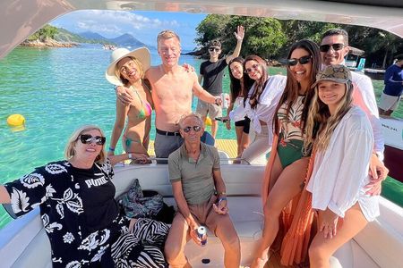 Private VIP Paradise Ilha Grande Speed Boat and Transfer from Rio