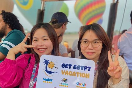 Luxury Hot Air Balloon Experience in Luxor with Pick-up