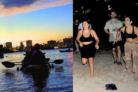 Night Kayak Tour + Salsa Dance Class @ Condado Lagoon Puerto Rico