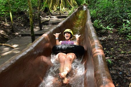 The Longest and Fastest Hidden Jungle Water Slide in Costa Rica