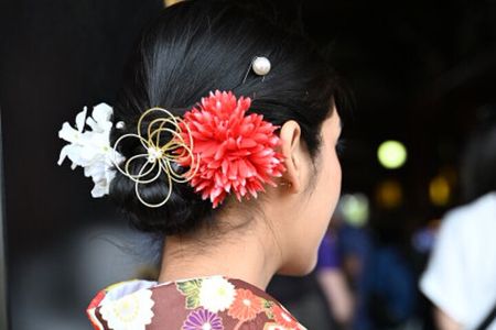 Beautiful Kimono photoshoot in Tokyo and includes kimono rental