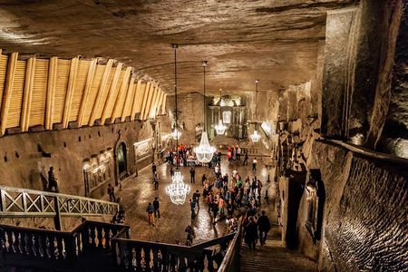Wieliczka Salt Mine Guided Tour + Ticket & Transfer from Krakow