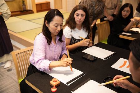 Asakusa Calligraphy Workshop Craft Your Own Art in Tokyo