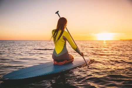 Antalya: Sunrise Canoeing or SUP Experience with Swim