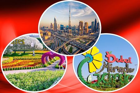 Cultural & Modern Dubai Tour with Miracle Garden Season 2026