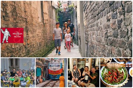 Hanoi Michelin Star Walking Food Tour & Train Street