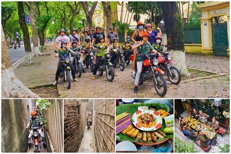 Hanoi Tour: Food, Culture and Fun by Vintage Motorbike
