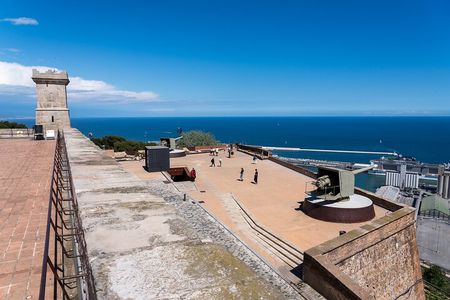 Reserved Entrance to Montjuic Castle Barcelona with Cable Car