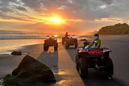 Bali ATV Ride On the Beach, Rice Field and Village Tour 2 Hour