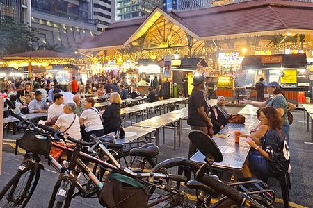 Sunset Bike Tour with Hawker Food Experience