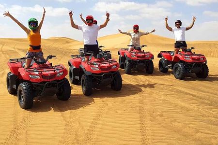 VIP Red Dune Safari with Pick/Drop, BBQ & Shows–QuadBike Optional