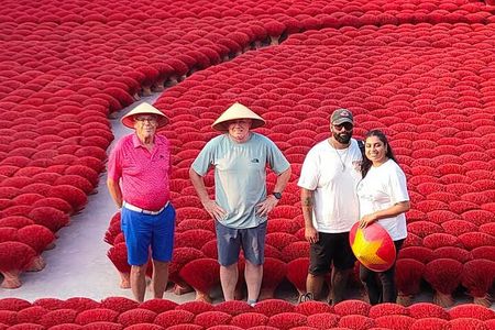 Quang Phu Cau Incense Village & Ninh Binh Day Tour from Hanoi