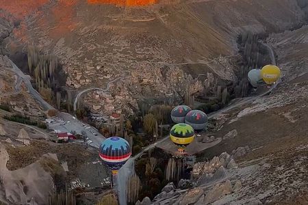 Cappadocia Over Soganlı Valley Balloon Fly