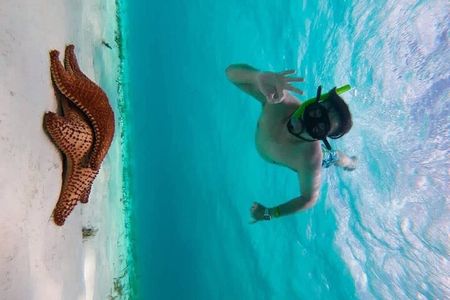 Crystal blue cozumel awaits you