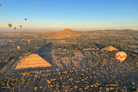 Hot air balloon from CDMX and Restaurant la Gruta (ORIGINAL)