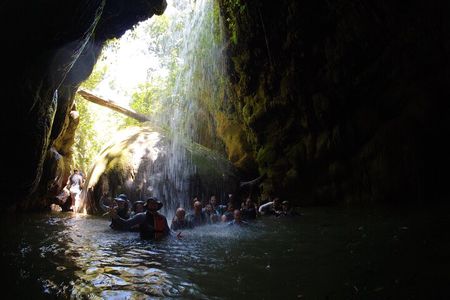 From Rio Grande: Charco Azul Canyon, Caves & Waterfall Adventure 