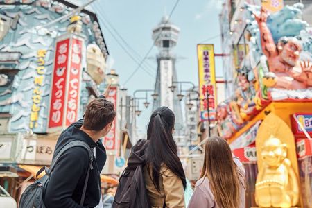 Osaka Private Pop Culture Tour: Historic Tenma to Dotonbori