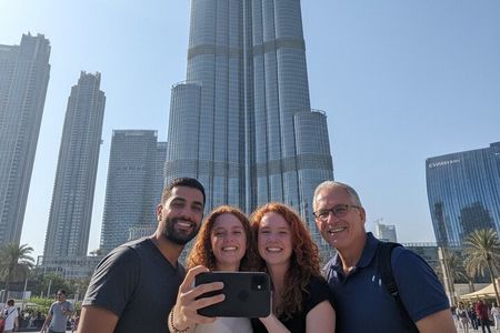 Dubai : Dubai Burj Khalifa, Dhow Cruise & City tour 