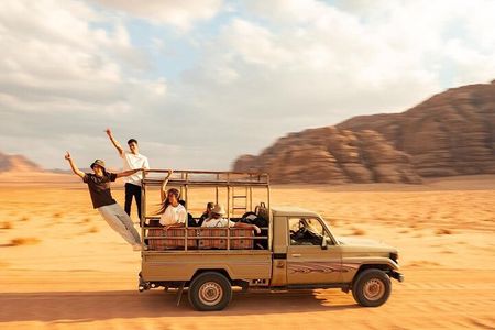Wadi Rum Trip -Full day tour + Overnight stay in traditional camp
