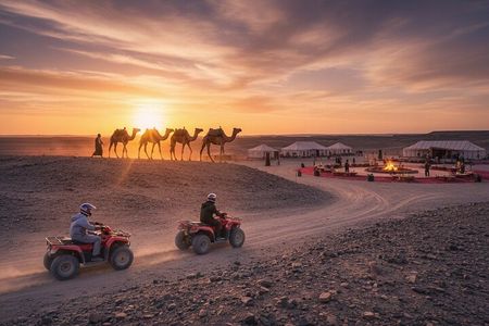 Dinner Show in Agafay Desert with Quad Bike & Camels