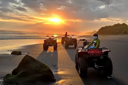 Bali ATV Ride On the Beach, Rice Field and Village Tour 2 Hour