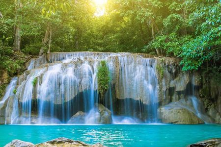 Private Tour to Erawan Waterfall and Boat Tour in Kanchanaburi 