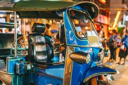 Private Tuktuk Night life in Bangkok (Night Time)