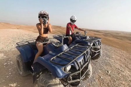Désert d'Agafay : Dîner + Spectacle avec Quad