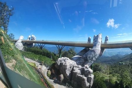 CHAN MAY or TIEN SA Port to GOLDEN BRIDGE BA NA & MARBLE MOUNTAIN