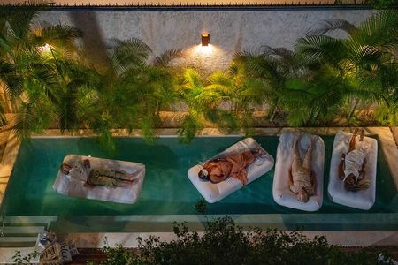 Sunset Floating Sound Bath Meditation with Mindful Bites