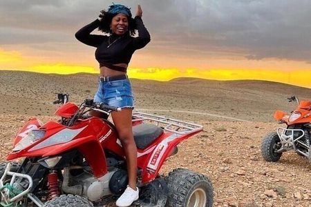 Agafay Desert Adventure Quad Bike and Camel Ride with Dinner Show