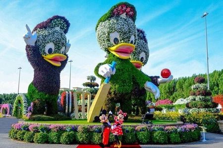 Dubai Miracle Garden Admission Ticket with Options