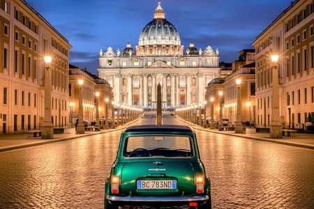 THINK BIG, GO MINI! Rome Night&Day in Mini Cooper Classic Cabrio