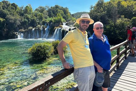 Private tour Krka Waterfalls: Boat ride; Wine & Food tasting 