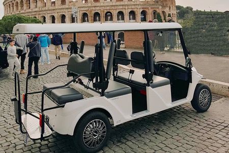 Explore Rome by Golf Cart with Professional Tour Guide