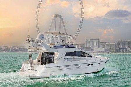 48ft Luxury Yacht Charter Dubai Marina, Atlantis and Burj Al Arab