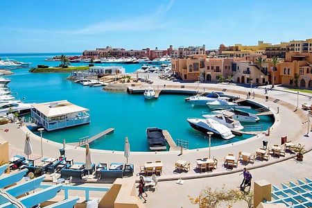 El Gouna Private Half-Day City tour and Lagoon cruise