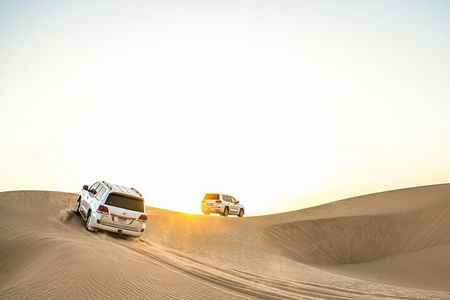 Qatar Desert Safari Adventure Experience .