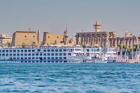 4-Day Nile Cruise; Aswan to Luxor with Abu Simbel & Hot Balloon